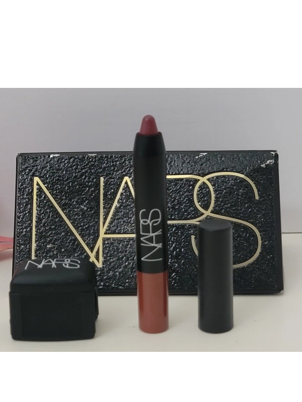 NARS DISCO BABY VELVET MATTE LIP PENCIL 0.06 oz/1.8 g DO ME BABY + SHARPENER